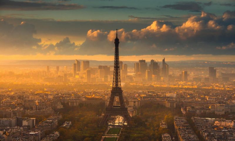 Sunset Paris
