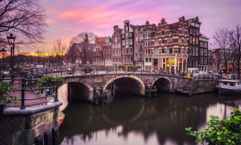 Sunset Amsterdam