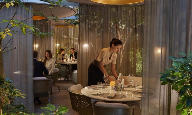 Restaurant Camelia, Mandarin Oriental, Paris