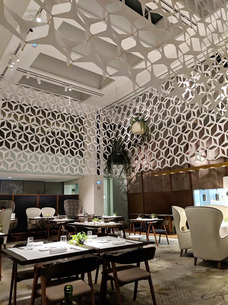 Restaurant Blanc, Barcelona, Spain